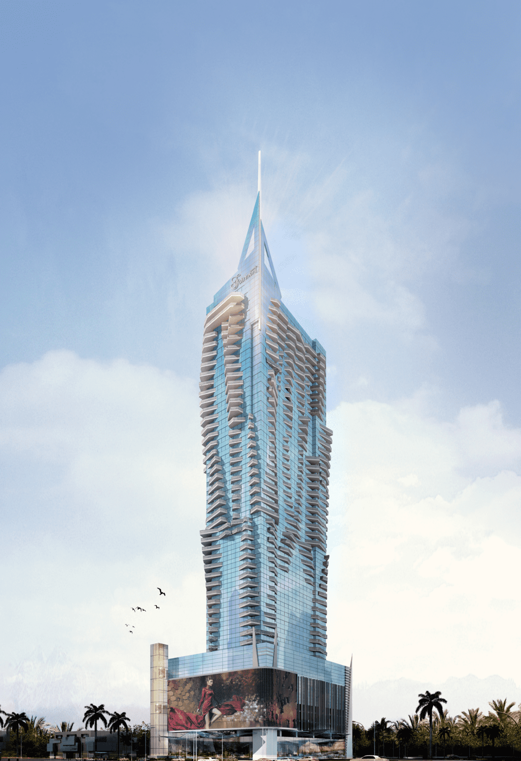 Fairmont Residences Dubai Skyline
