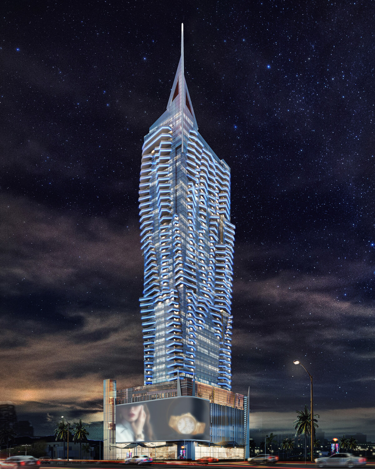 Fairmont Residences Dubai Skyline