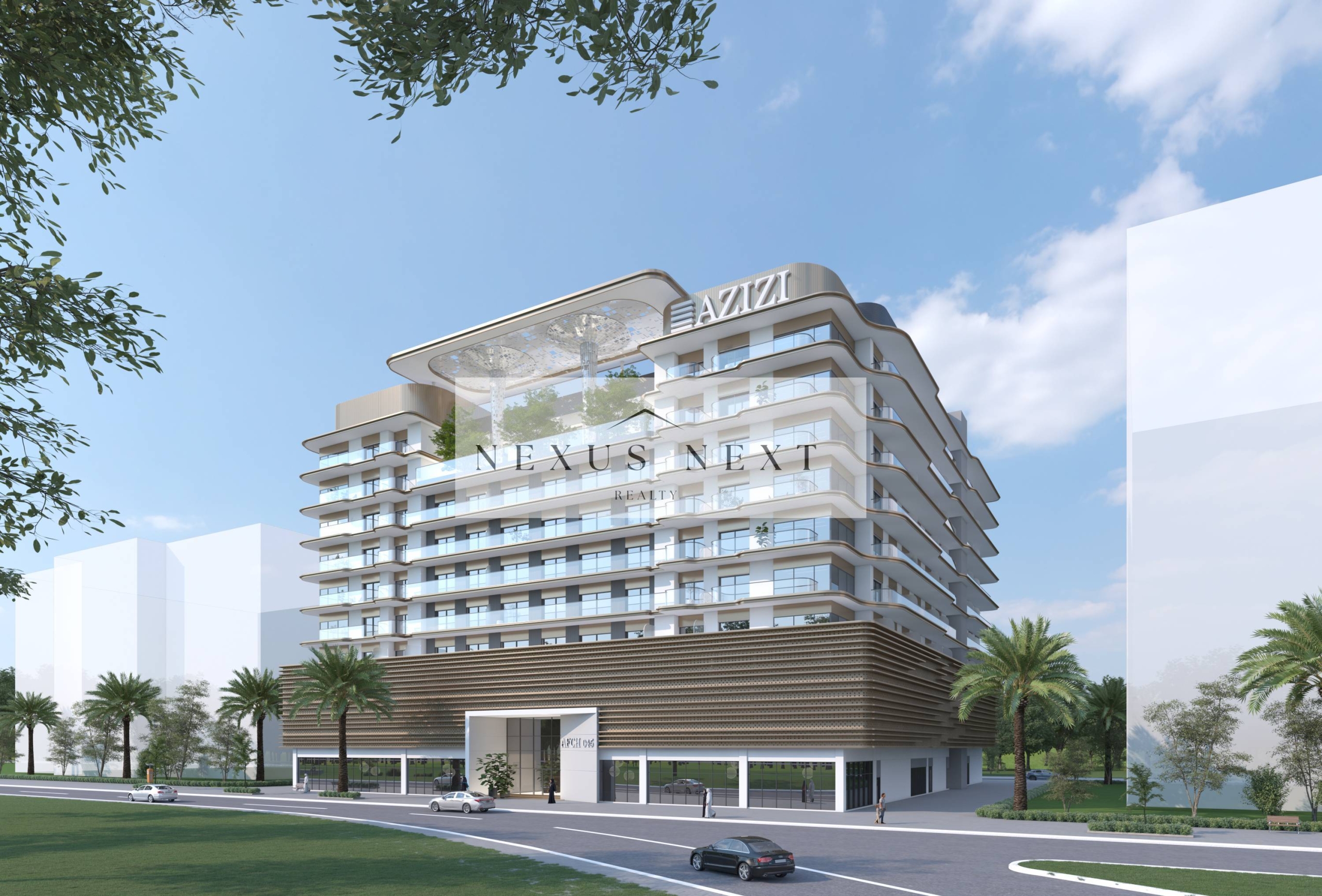 360-AFCH-045-EXTERIOR-PESPECTIVE-01-00 Modern Studio | Excellent Investment | High Rental Potential | Selling at OP