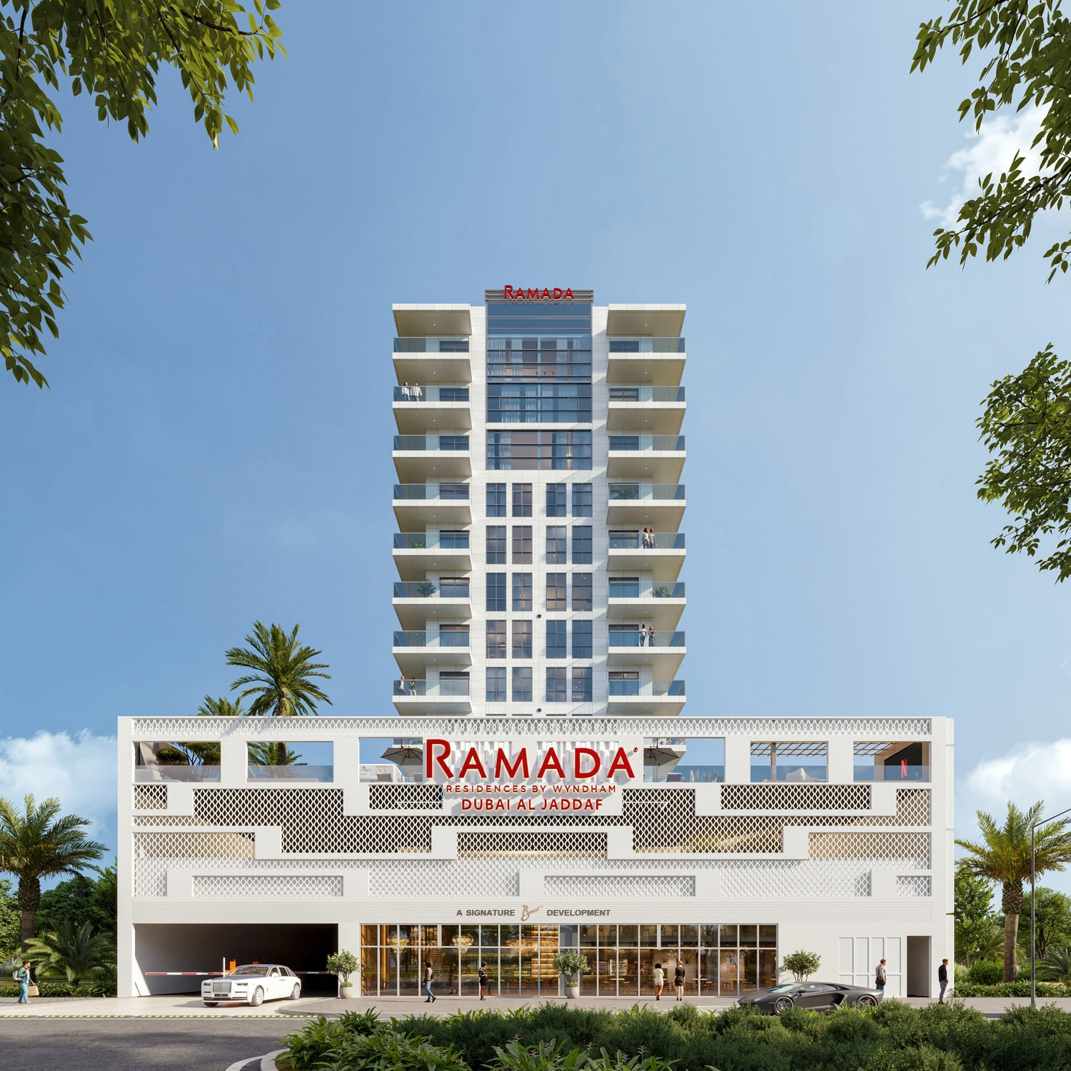 RARE.7474-BNW12NSBuilding_exterior_C01-Facadeday_Op1_8K1 Ramada Residences by Wyndham