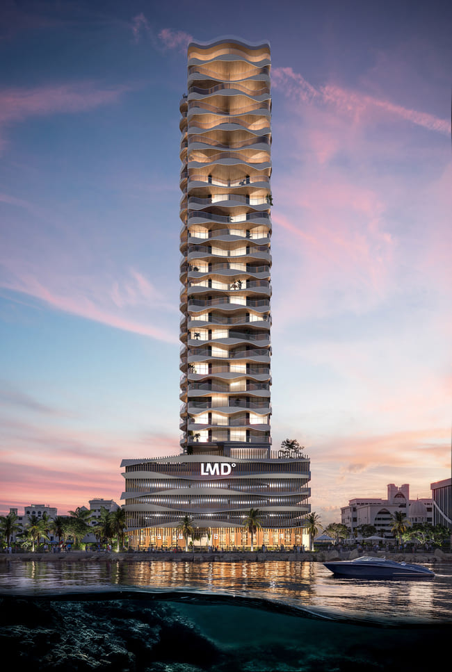 Render_ThePierResidence_HeroNight_Rev011 The Pier Residence