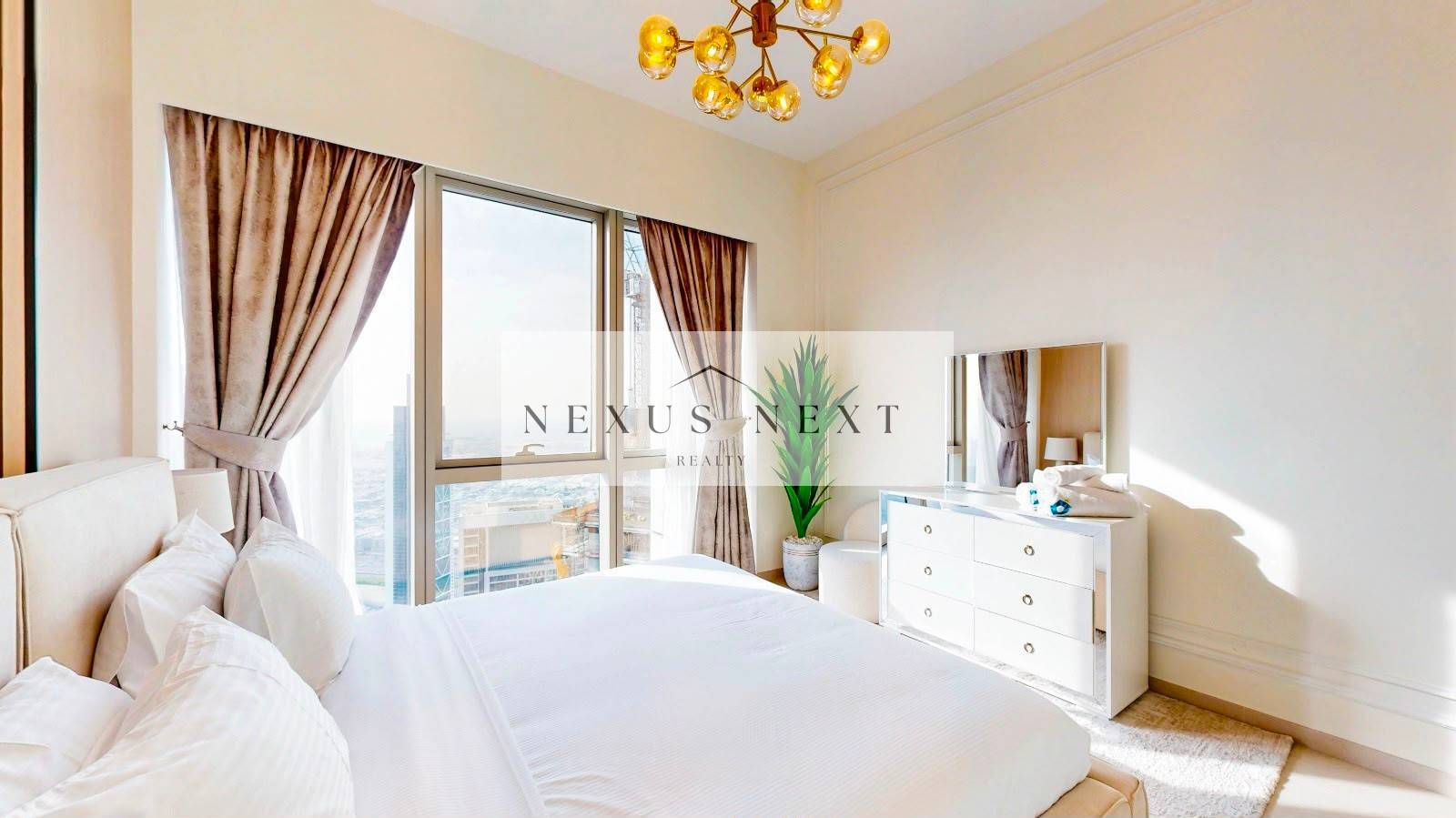 Luxury Furnished 3BR + Maid | Burj Khalifa View | Prime Downtown