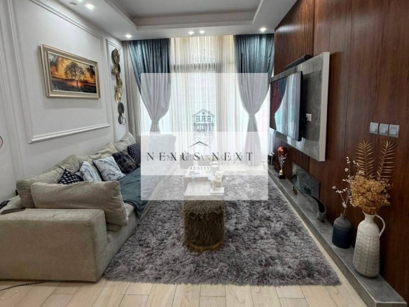 Bright 1 bedroom, large balcony, Peaceful Community View, Azizi Riviera 4