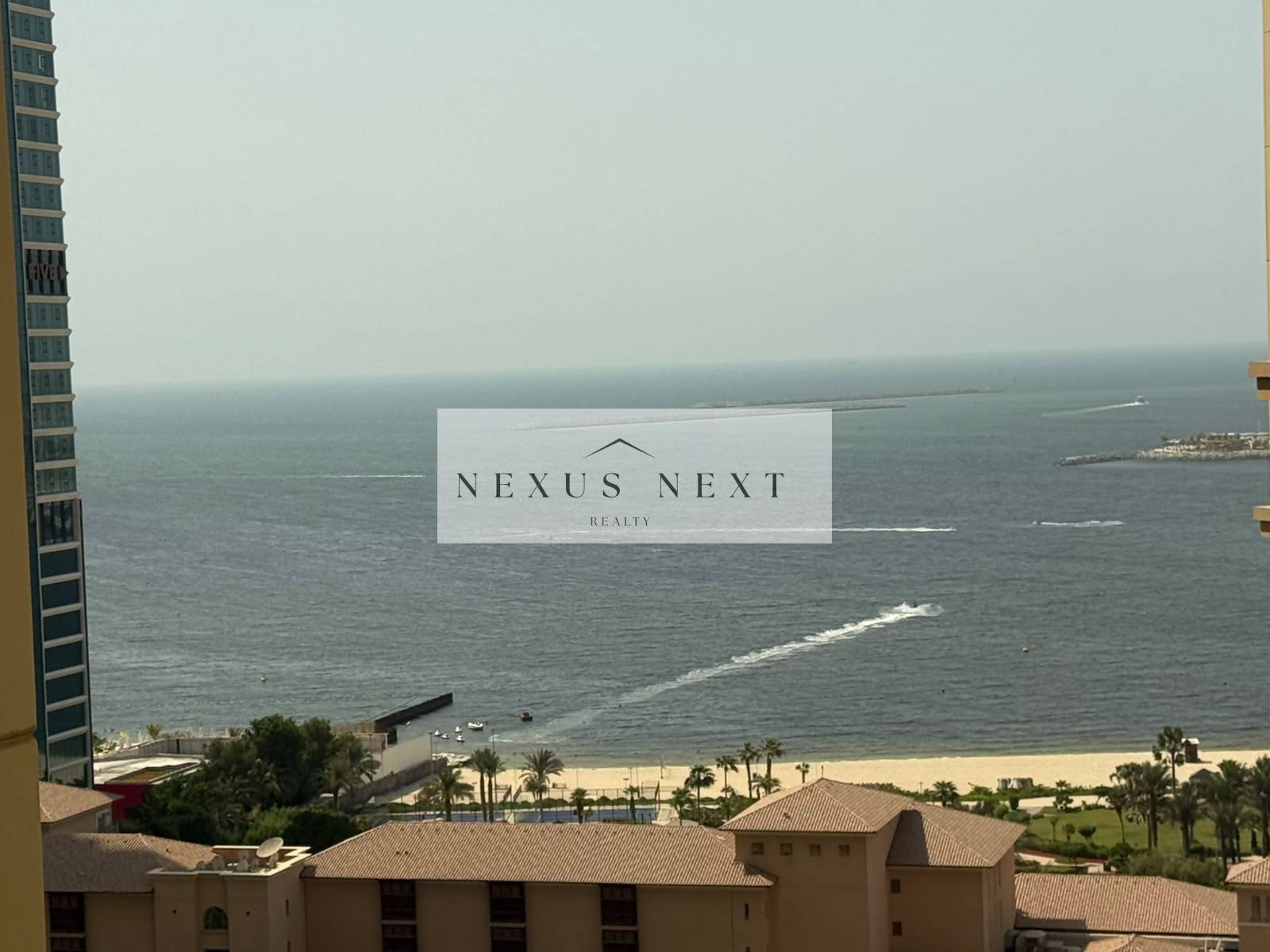 Spacious 1BR | Full Sea View | Corner Unit | 2 Balconies