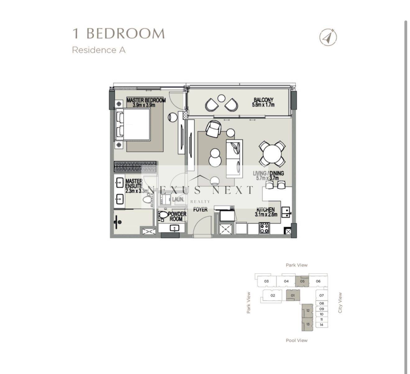 Premium 1 BR | Great Investment | Dubai Hills Estate | Prime Community | Nearly Handover