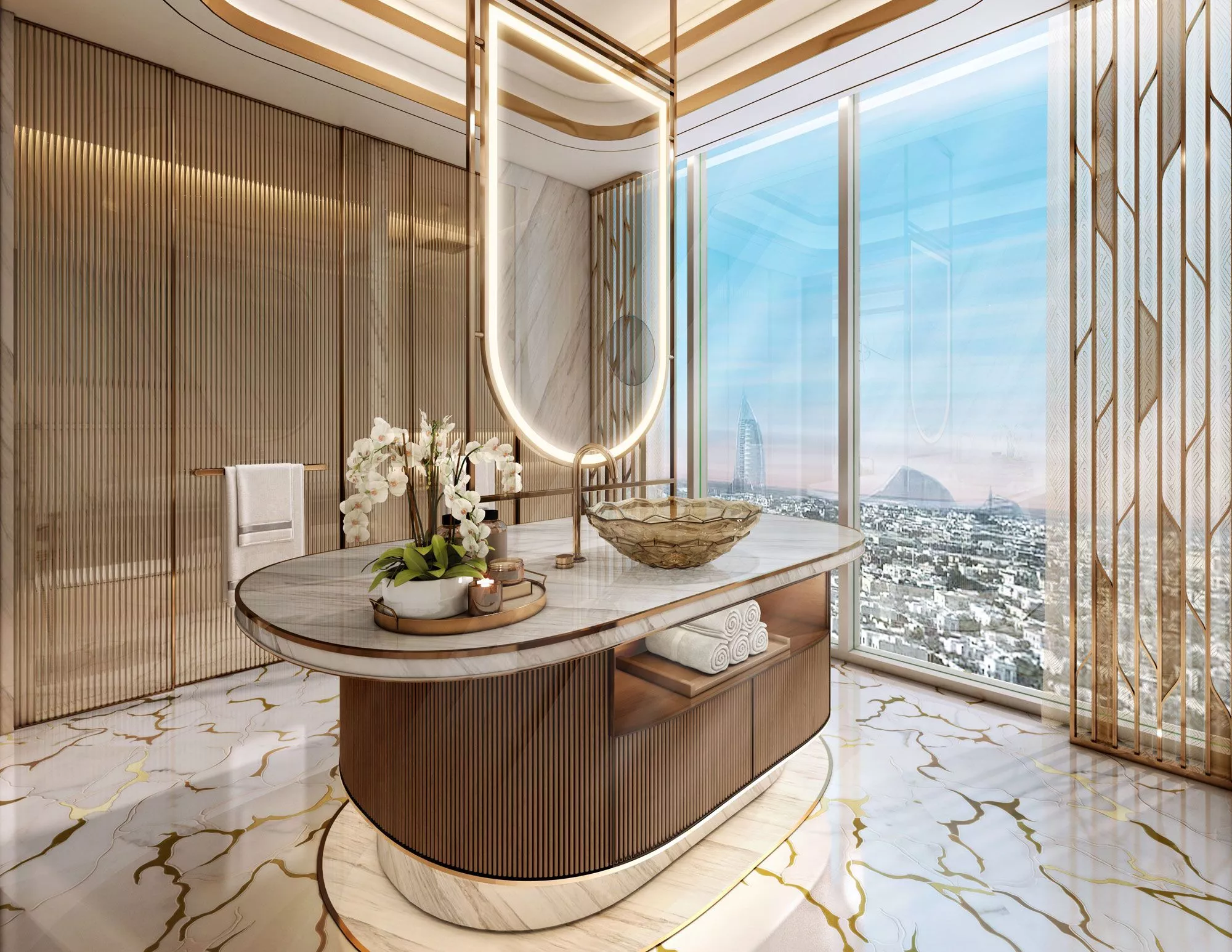 Fairmont Residences Dubai Skyline